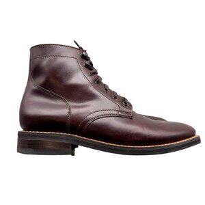 Thursday Boot Company President Brown Chrome Leather Hand Made Boots Men sz 10.5